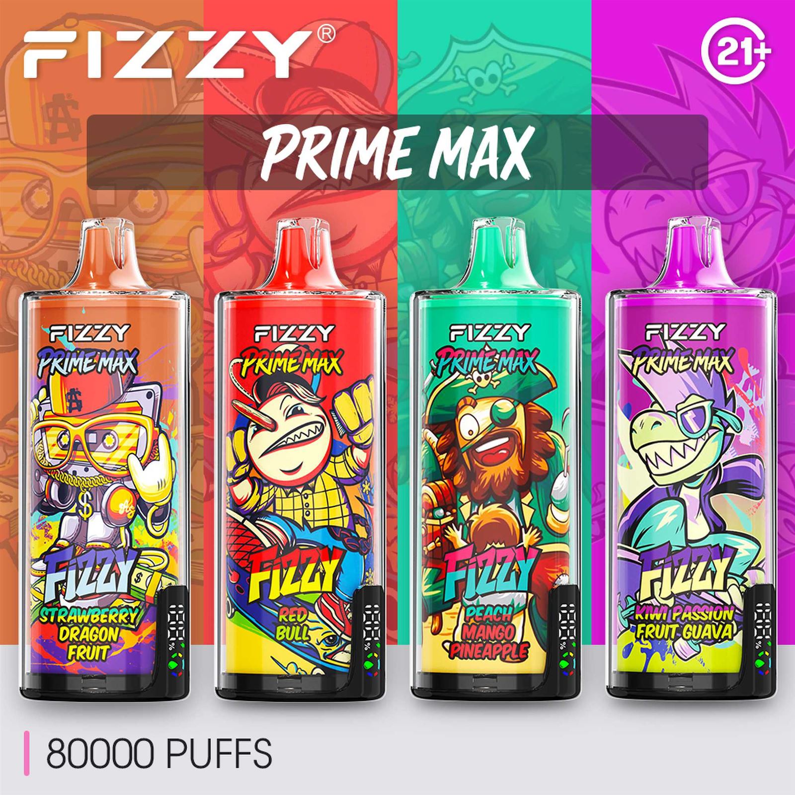 FIZZY PRIME MAX 80K 3 FIZZY PRIME MAX 80K 3